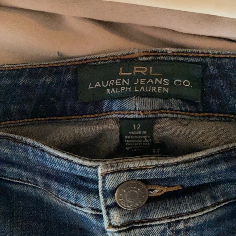 Women’s Ralph Lauren size 12 stone washed jeans
